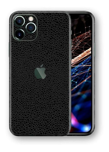 Película Skin iPhone 13 Pro Max Kingshield - Couro Preto