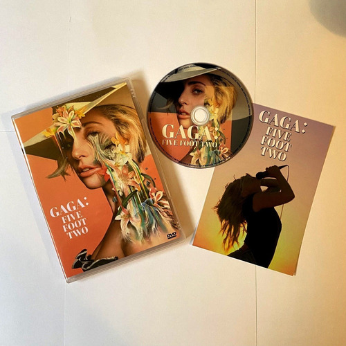 Dvd Lady Gaga Five Foot Two, Coachella, Enigma Miami A Star