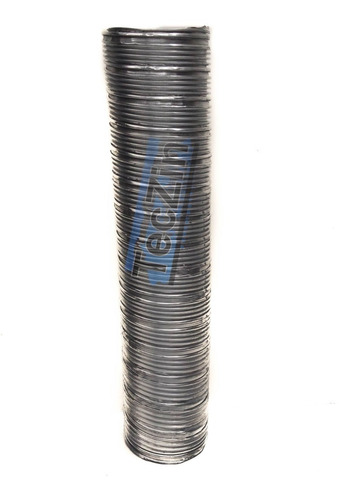 Imagen 2 de 2 de Caño Corrugado Flexible Aluminio Campana Cocina 3 Pulgadas