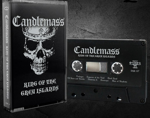 Candlemass King Of The Grey Island Cassete Tape Fita K7 Imp.