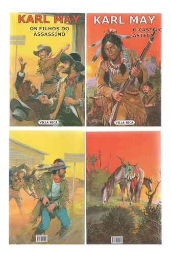Livro Coleção Karl May - 10 Volumes ( Box Novo )