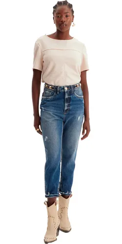 Calca jeans sales lanca perfume