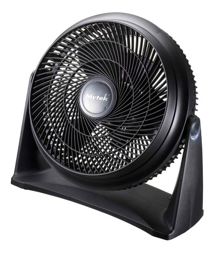 Ventilador De Piso Mytek 3337 De 30.48 Cm Plástico Negro