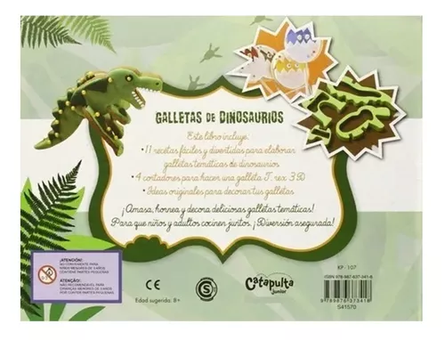 Galletas de dinosaurios: originales y deliciosas