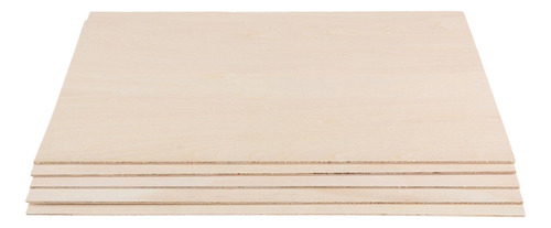 10x Wood Sheets Unfinished Board Project Arts 300mmx50mmx1mm