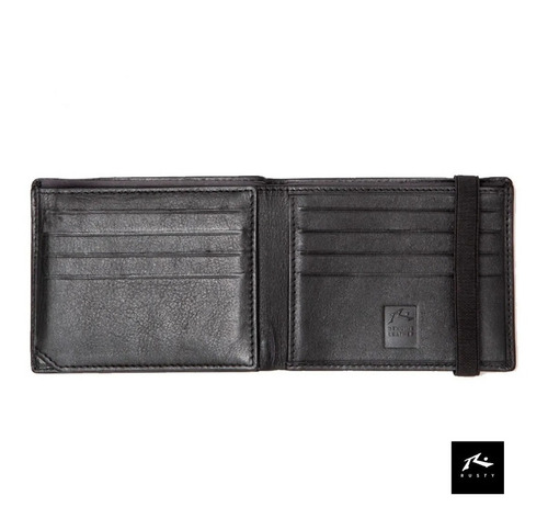 Imagen 2 de 5 de Billetera Rusty Cuero War Zone Original Potenza Shop