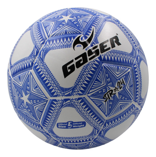 Balón Fútbol Gaser Str 24 Laminado Color Azul
