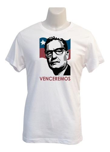 Polera Allende Venceremos - Polo - Regalo - Estallido Social
