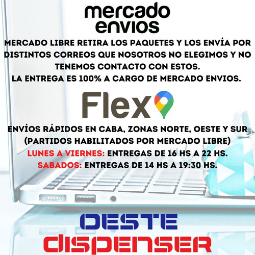 Imagen 5 de 8 de Juego De Canillas Blancas Para Dispenser Rosca Macho 16 Mm