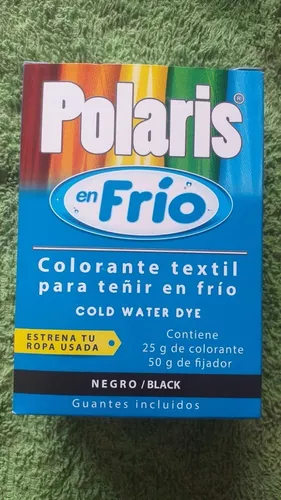 Colorante Textil Tinte Ropa En Frio Caja Grande Con Fijador