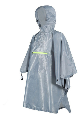 Sc Poncho Impermeable Con Banda Reflectante For Hombre