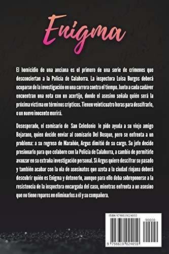 Enigma (argus Del Bosque 02) Novela Negra Y..., de Fernández, M.J.. Editorial Independently Published en español