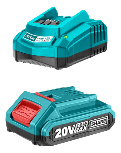 Sopladora De Aire 20v Incluye Cargador Y Bateria Total