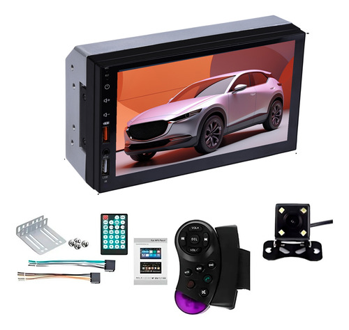 Radio Carro Pantalla Tactil 7  Bluetooth Camara 