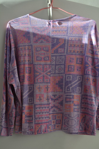 Remera Manga Larga Juana De Arco Camiseta Manga Murciélago
