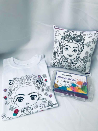 Imagen 6 de 10 de Kit De Arte Pintura Juego Didáctico Para Niños Y Niñas