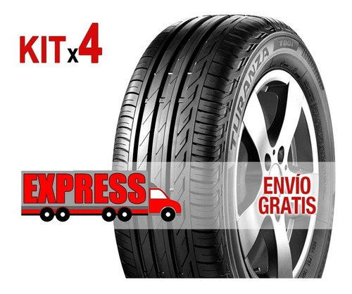 Kit 4u Cubiertas 215/50 R17 Bridgestone Turanza T001