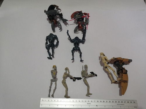 Battle Droid Stap Droideka Super Battle Droid  Incompletos