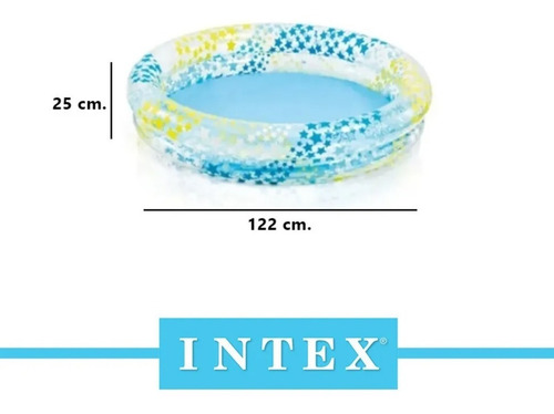 Imagen 3 de 3 de Pileta inflable redonda Intex Stargaze 59421 Stargaze de 122cm x 25cm 114L multicolor bolsa