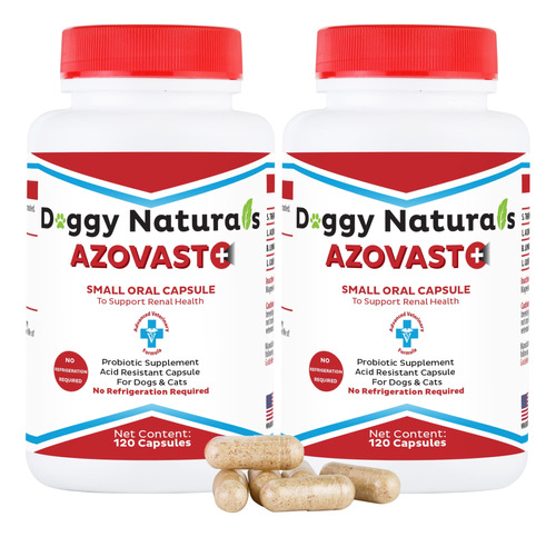 Azovast Plus - Suplemento Para La Salud Renal Para Perros Y