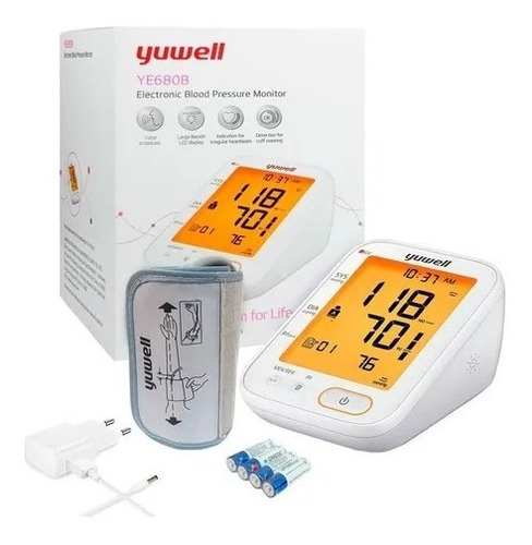 Toma Presión Digital De Brazo Yuwell Con Memoria- Medicaltec