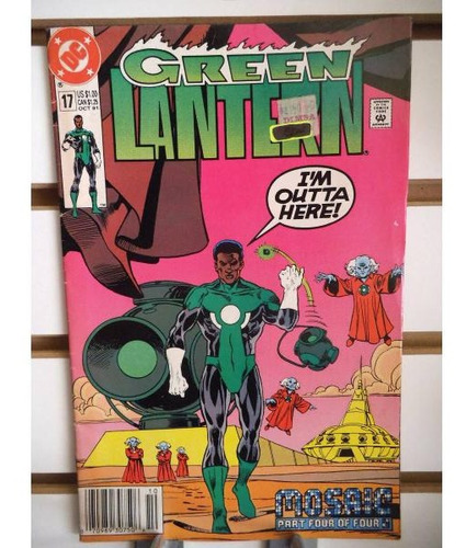 Green Lantern 17 Mosaic Dc Comics Ingles Linterna Verde