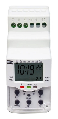Temporizador Horário Bwt40 40 Memórias 100-240vca Coel 16a