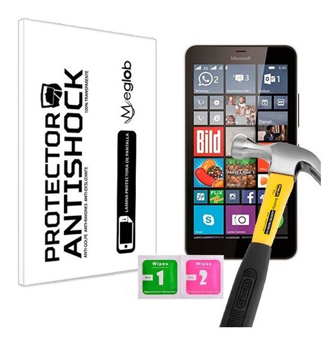 Protector De Pantalla Antishock Microsoft Lumia 640 Xl