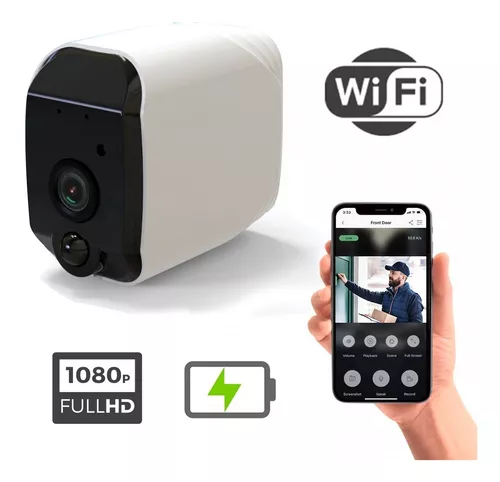 Camara Wifi Ip con Batería Pila 2.0 Megapixeles - Mercado Lider