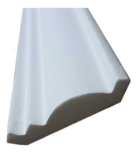Moldura Rodateto Isopor C/ Acabamento Massa Mod 15 - 7 Mts