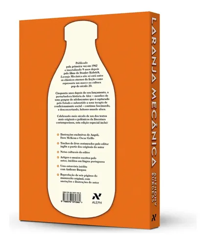 Livro - Laranja Mecânica - Novo | MercadoLivre