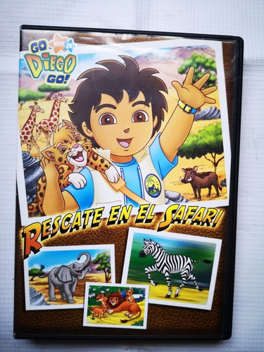 Go Diego Go! Rescate En El Safari Película Dvd Original 
