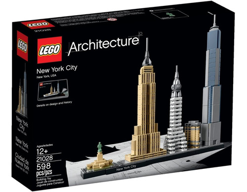Lego Architecture 21028 New York City Disponibilid Inmediata