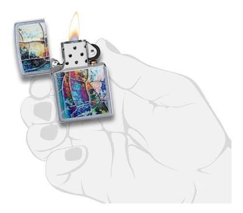 Imagen 6 de 10 de Encendedor Zippo Modelo 29897 Linea 2019 Garantia