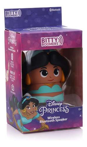 Mini Parlante Bitty Boomer Bluetooth Niños -diseño Princesas