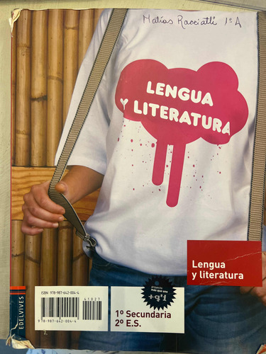 Lengua Y Literatura 1 Secundaria / 2 E.s. - Edelvives (Usado)