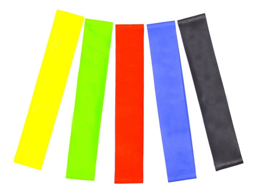 Faixa Elastica Mini Band Hip Band Thera Band Super Band 5un