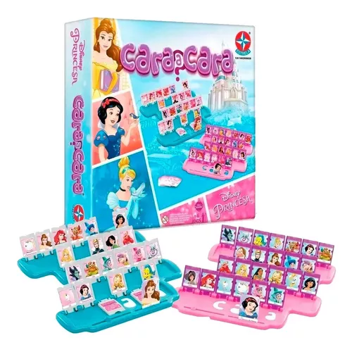 Jogo Tabuleiro Cara A Cara Princesas Disney Original Estrela