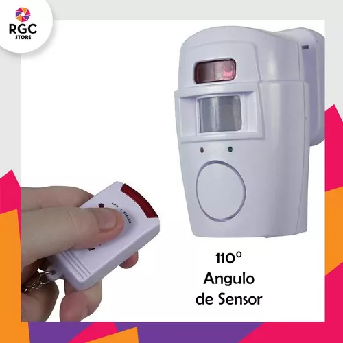 Alarma Domiciliaria Casa Inalámbrica Sensor Movimiento Kit