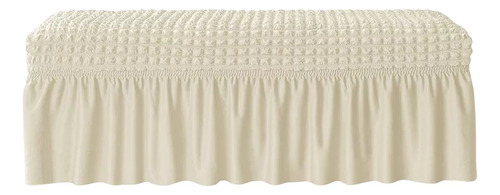Rectángulo Taburete Cubre Banco Asiento Muebles Protector