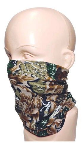 Bandana Tipo Buff Mascara Moto Ciclismo Out Pesca Maple Camo