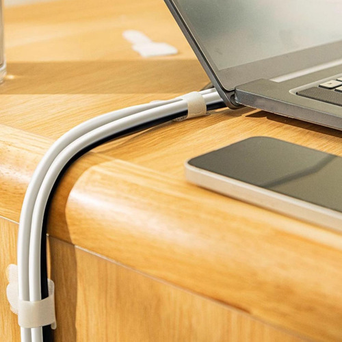 5 Bridas Para Cables De Sujeción Reutilizables, Bridas