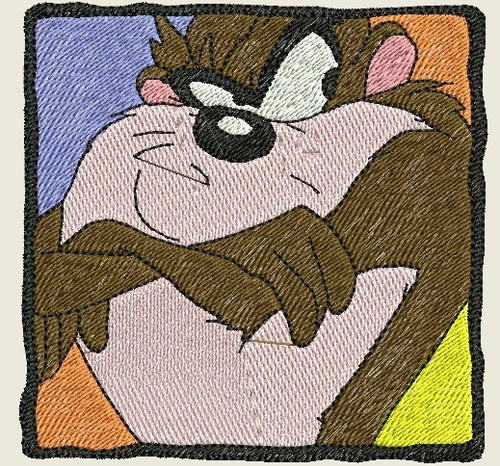 Matriz De Bordado Pacote Looney Tunes Pes Jef Dst