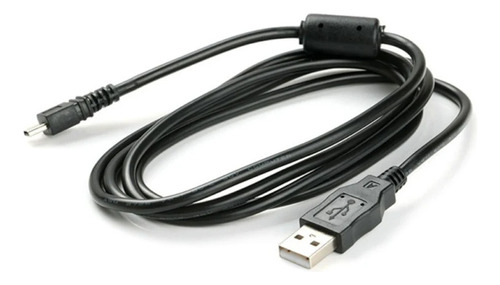 Cabo Usb 8p Câmera Para Casio Exilim Ex-h5 Ex-h50 Ex-h60