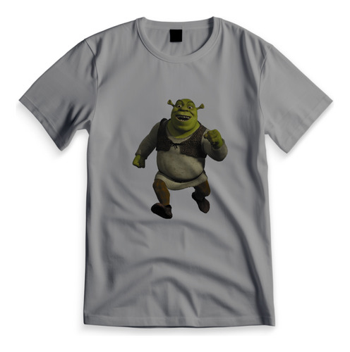 Playera Infantil Ogro Verde Sherk Corriendo 