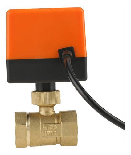 Válvula De Bola Dn20 Dc12v G3/4 Actuador Motorizado De Latón