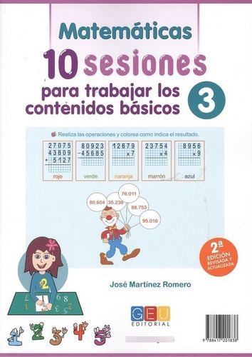 Libro 10 Sesiones Para Trabajar Los Contenidos Básicos. Cua