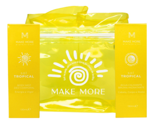 Kit Bruma Hidratante + Body Mist Make More Sol Tropical
