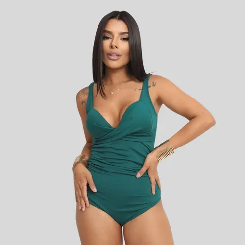 Body Maiô Feminino Afina Cintura Modelador Chapa Barriga