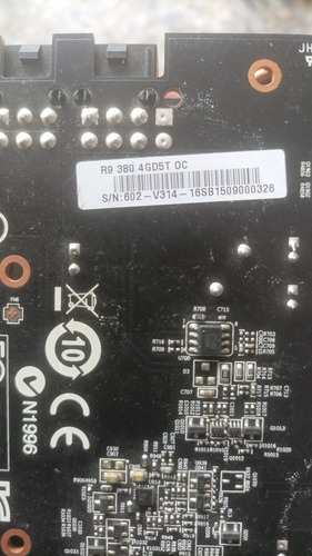 Tarjeta Video Gpu Msi R9 380 4gb Gaming Oc Edition (Usado)